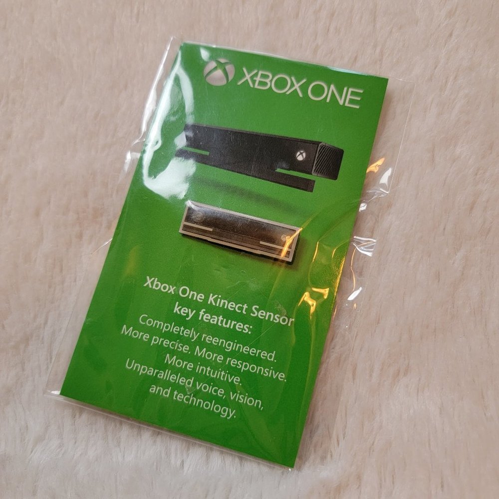 Xbox One Kinect Sensor Promotional Pin Microsoft ExpertZone
